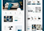 build responsive wordpress ecommerce website design landing page using elementor